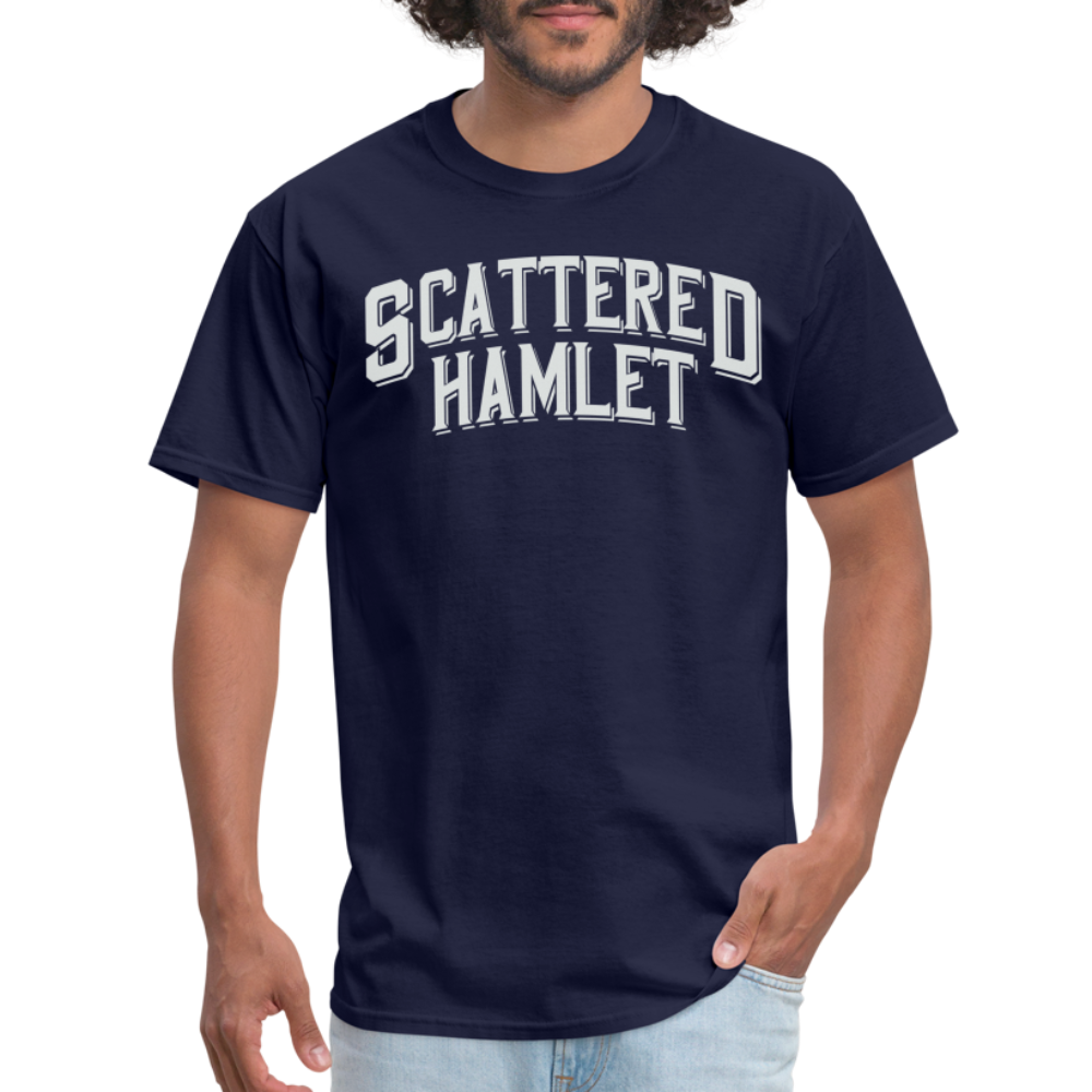 Scattered Hamlet Band Name T-Shirt - navy