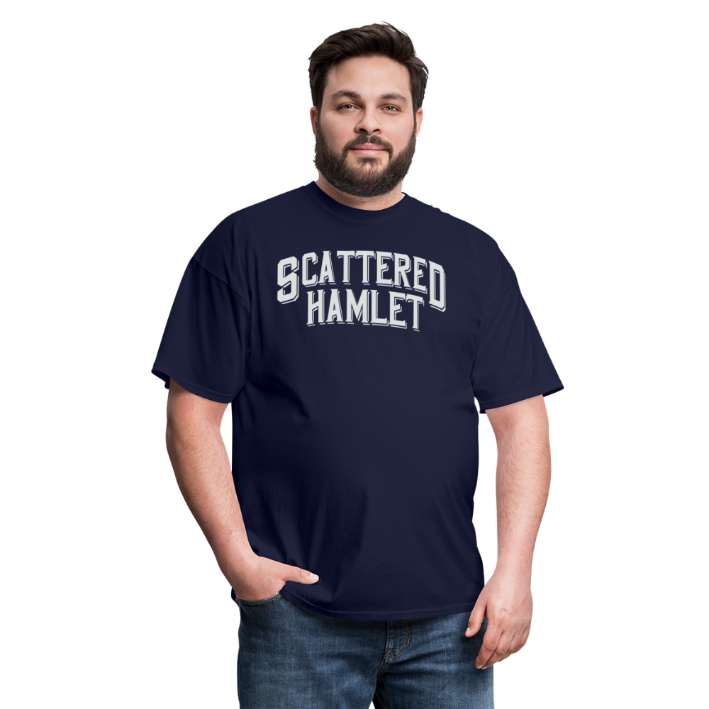 Scattered Hamlet Band Name T-Shirt - navy