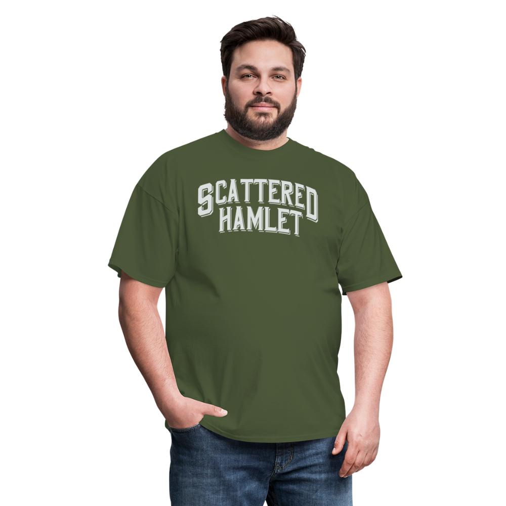 Scattered Hamlet Band Name T-Shirt - military green