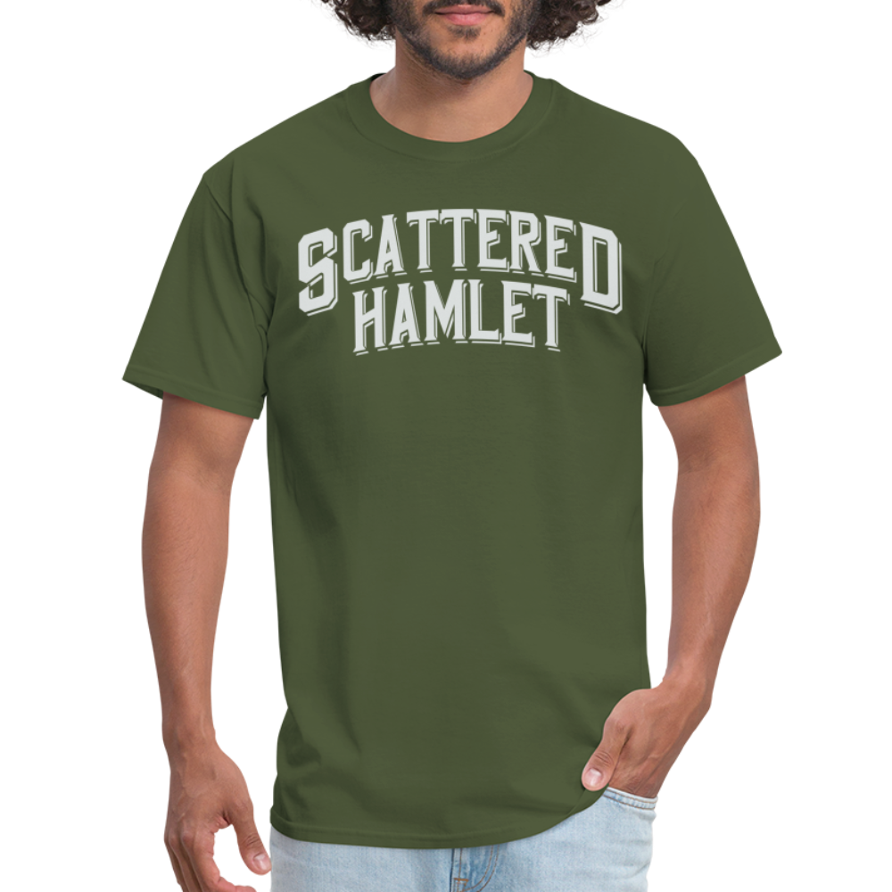 Scattered Hamlet Band Name T-Shirt - military green