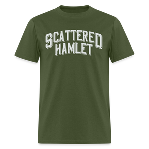 Scattered Hamlet Band Name T-Shirt - military green