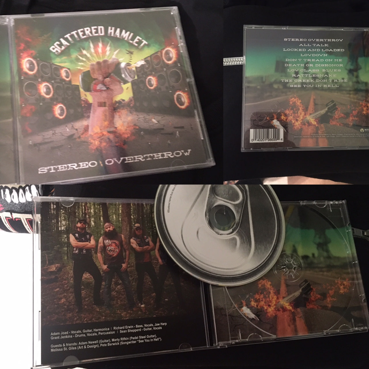 Stereo Overthrow Jabroni Stopper Starter Kit Bundle (CD, Sticker, Shirt)