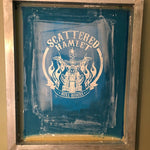 Scattered Hamlet Framed Screen Art 20" X 24"