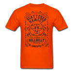 Whiskey Label T-Shirt - orange