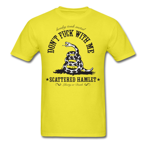 Classic Don't Fuck With Me T-Shirt - yellow