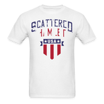 4th of July Scattered Hamlet T-Shirt - white
