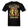 Scattered Hamlet Alpha Rock T-Shirt - black
