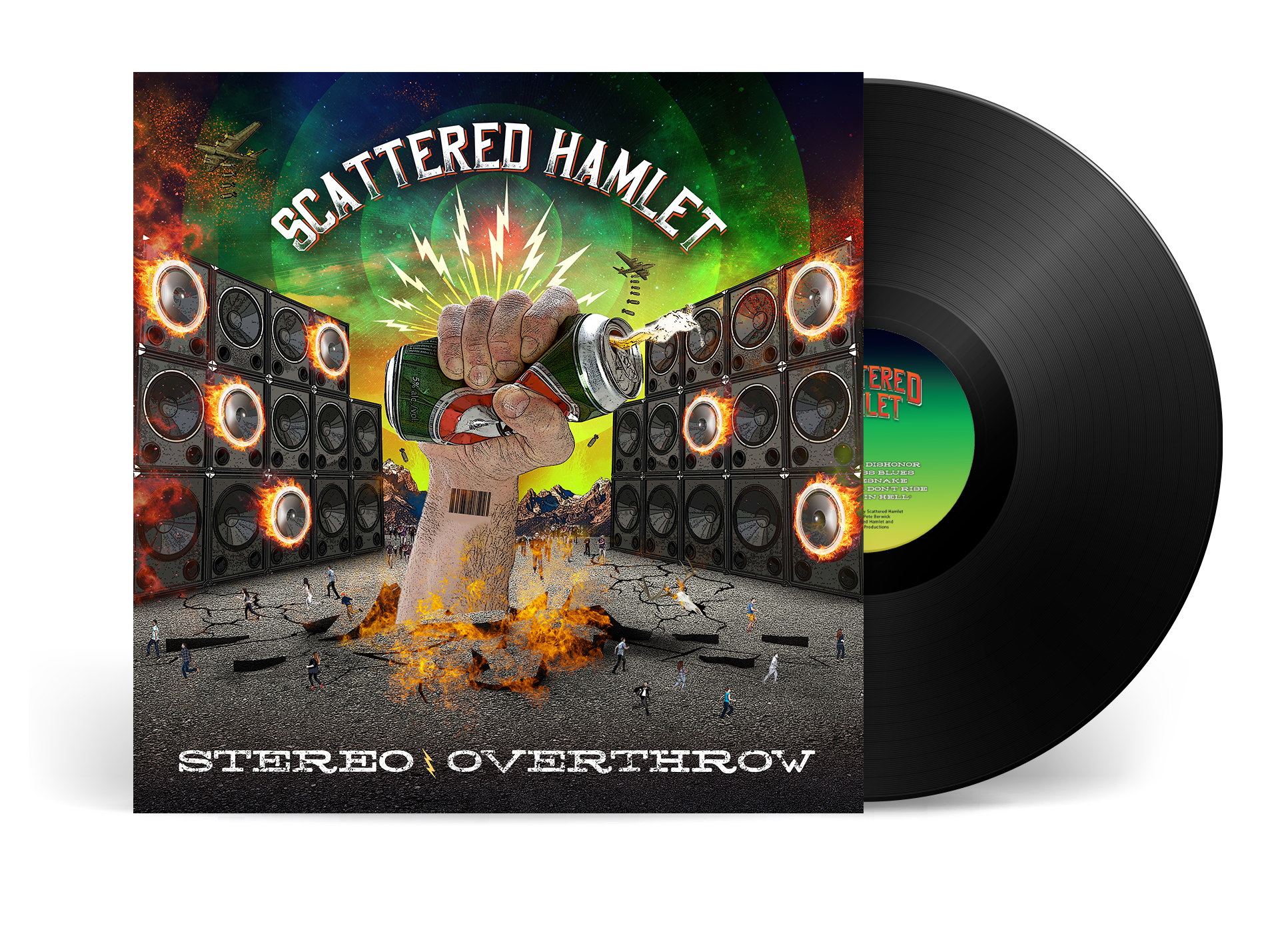 Stereo Overthrow 12" Vinyl Record - Full Length Album (2021)