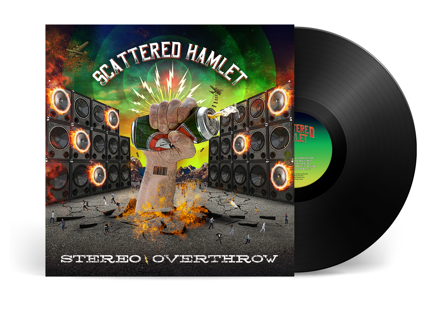 Stereo Overthrow 12" Vinyl Record - Full Length Album (2021)